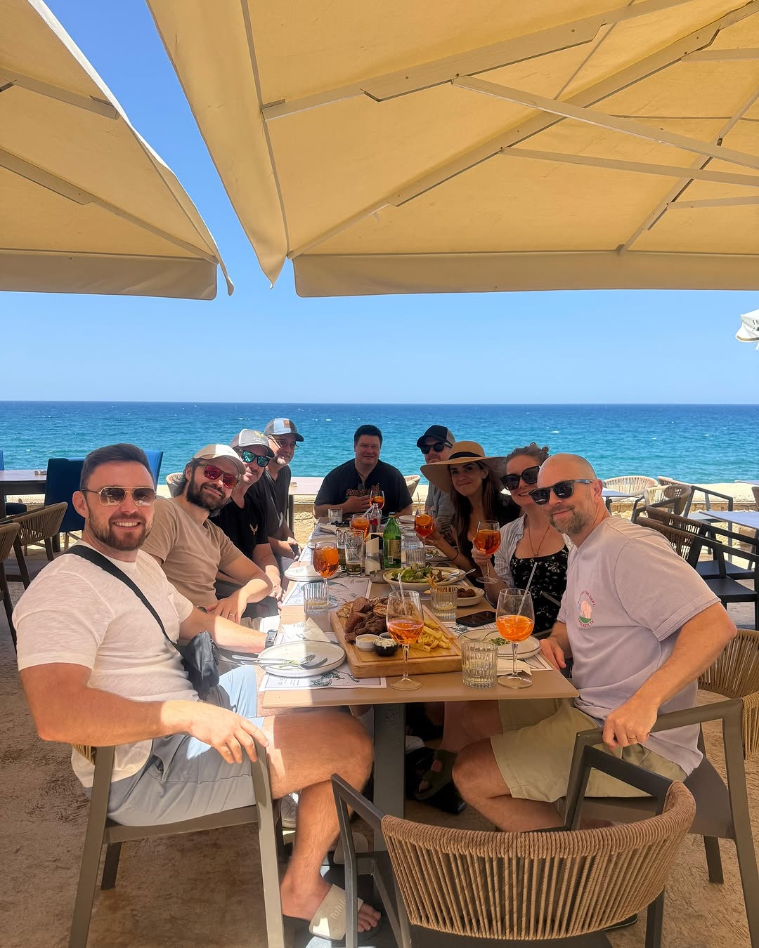 Titan members arriving in Greece